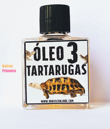 Óleo Três Tartarugas